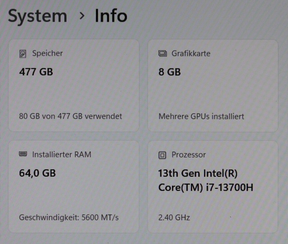 Lenovo ThinkPad P1 Gen6 – i7-13700H 64GB RAM 512GB SSD 16″ HD Nvidia RTX2000 Ada