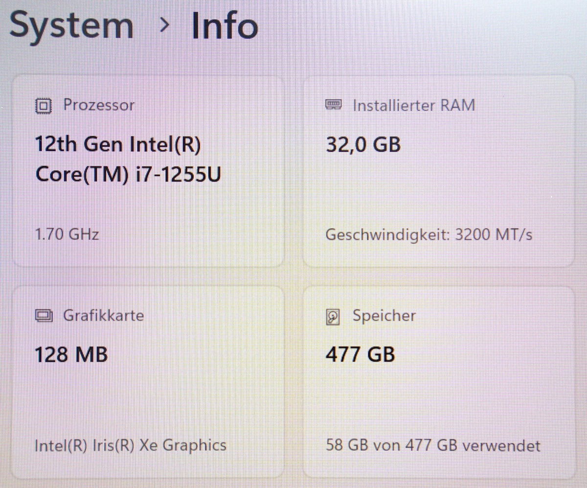 Lenovo ThinkPad T14 Gen 3 i7-1255U 32GB RAM 512GB SSD Iris Xe 14'' WUXGA Win11