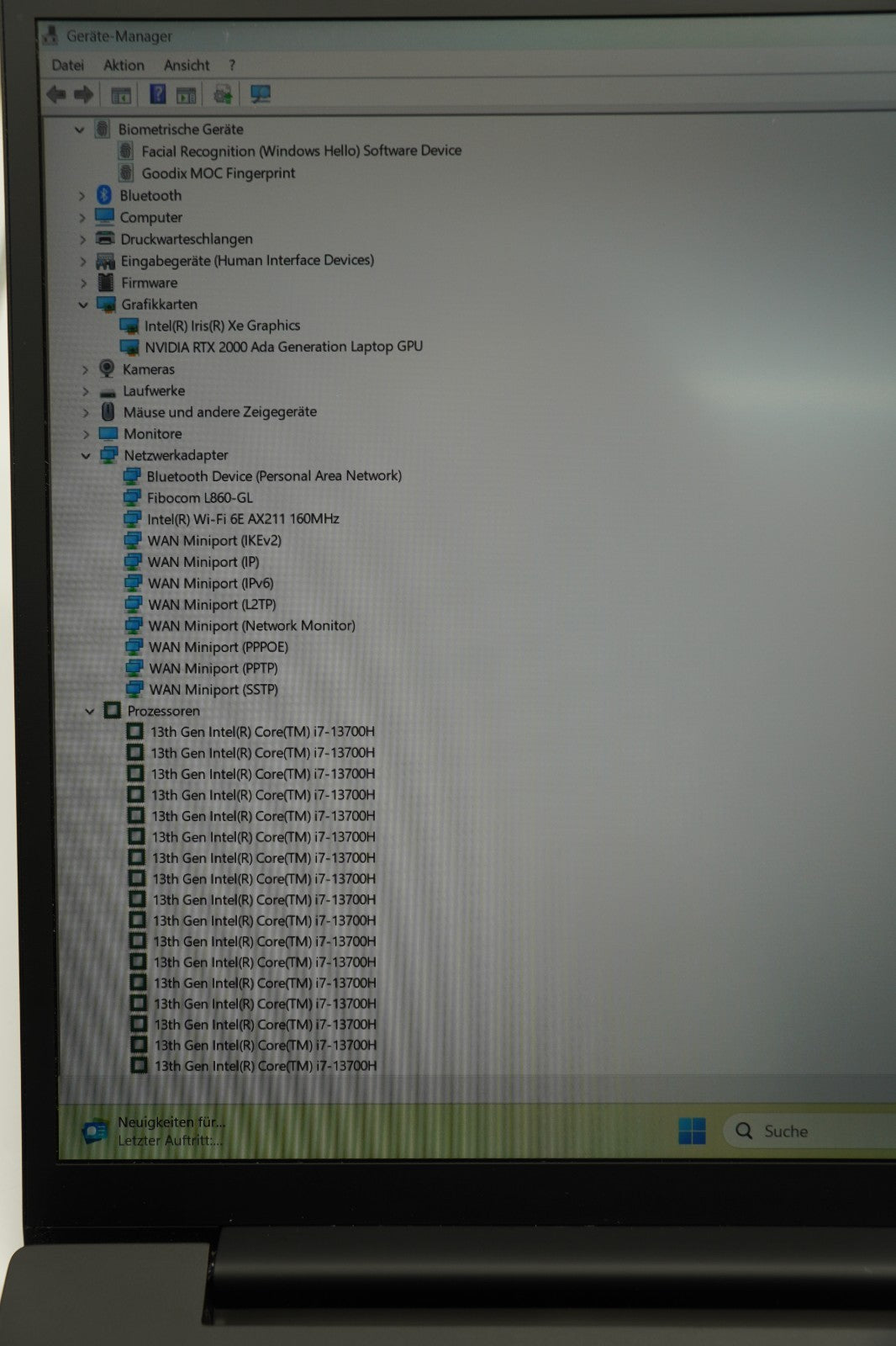 Lenovo ThinkPad P1 Gen 6 i7-13700H 64GB RAM 1TB SSD NVIDIA RTX 2000 Ada W11 #WP1
