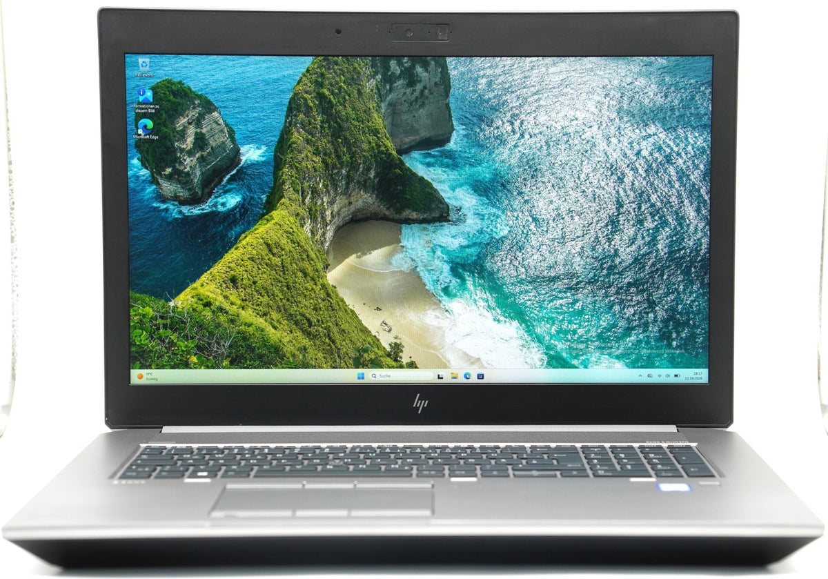 HP Zbook 17 G5 Xeon E-2186M 32GB RAM 1TB SSD NVIDIA Quadro P4200 17,3 Zoll #B