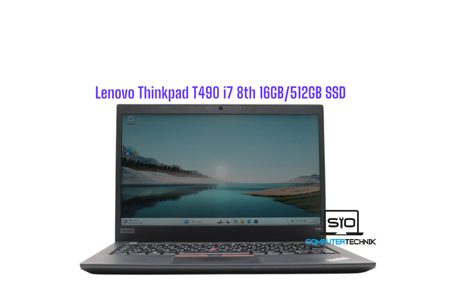 Lenovo Thinkpad T490 Laptop i7-8665u 16GB 512B SSD 14" FullHD IRF CAM Win11 #T2