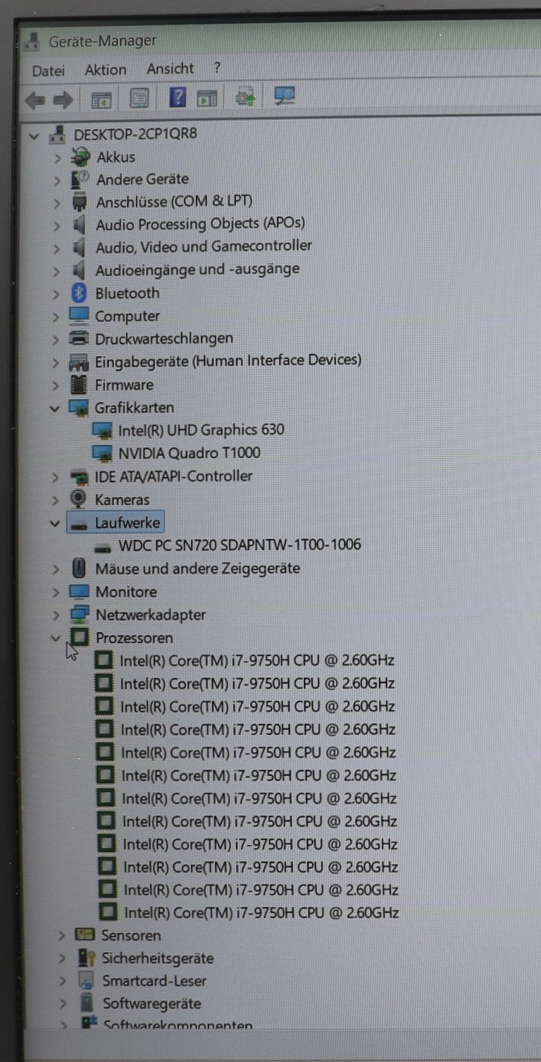 HP Zbook 15 G6 i7-9750H 64GB RAM 1TB SSD NVMe NVIDIA Quadro T1000 FULL HD Win11