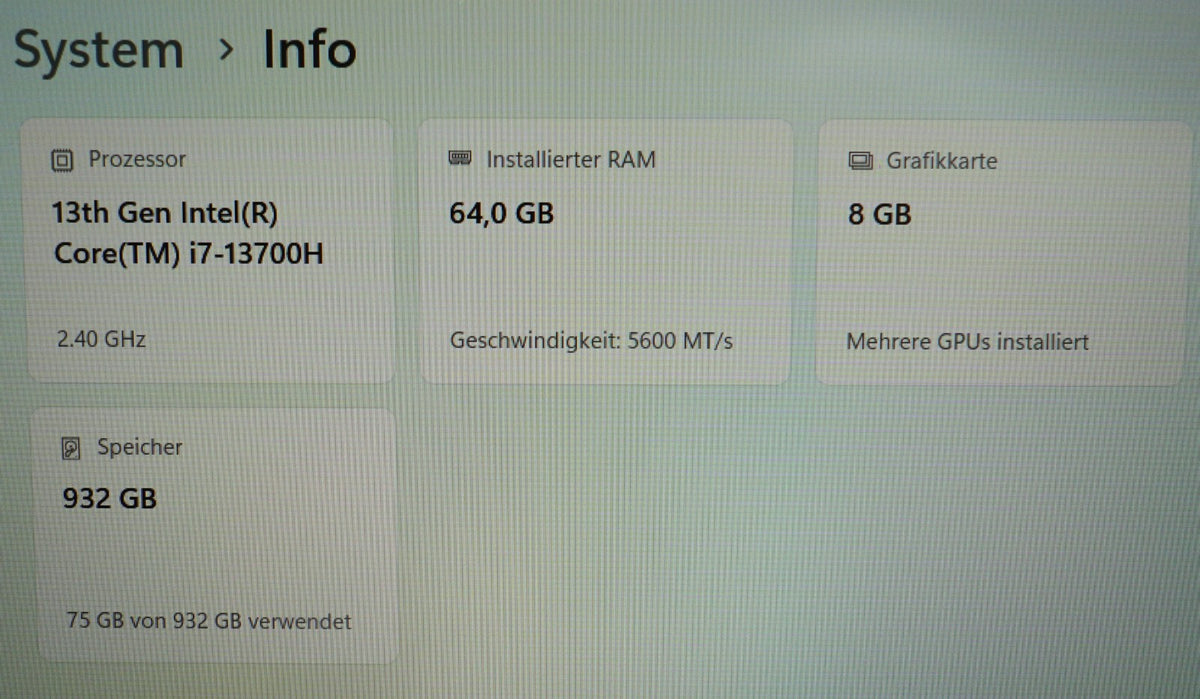Lenovo ThinkPad P1 Gen 6 i7-13700H 64GB RAM 1TB SSD NVIDIA RTX 2000 Ada W11 #WP1