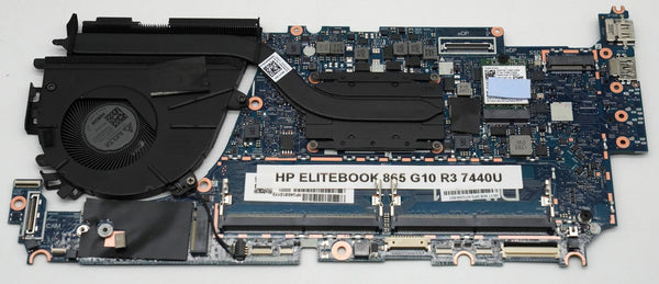 HP EliteBook 865 G10 Mainboard Ryzen 3 PRO 7440U Motherboard Kühler Lüfter WLAN