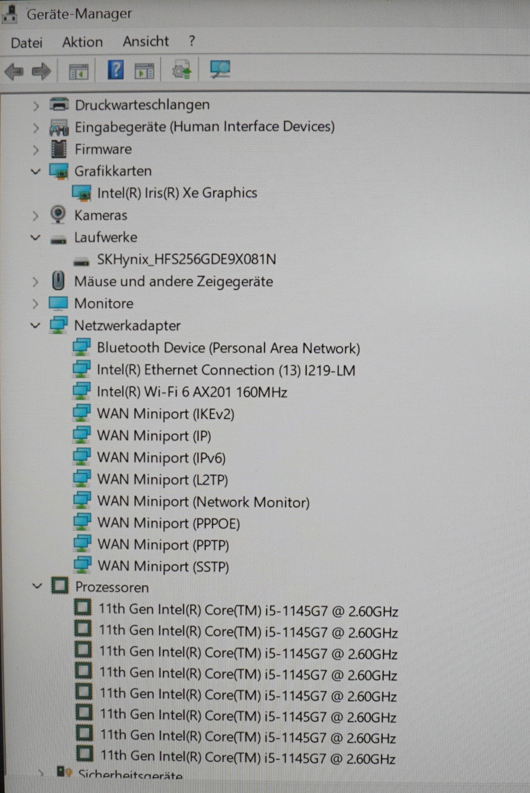 Lenovo Thinkpad T14 Gen2 i5-1145G7 16GB RAM 256GB SSD 14" FullHD TOUCH