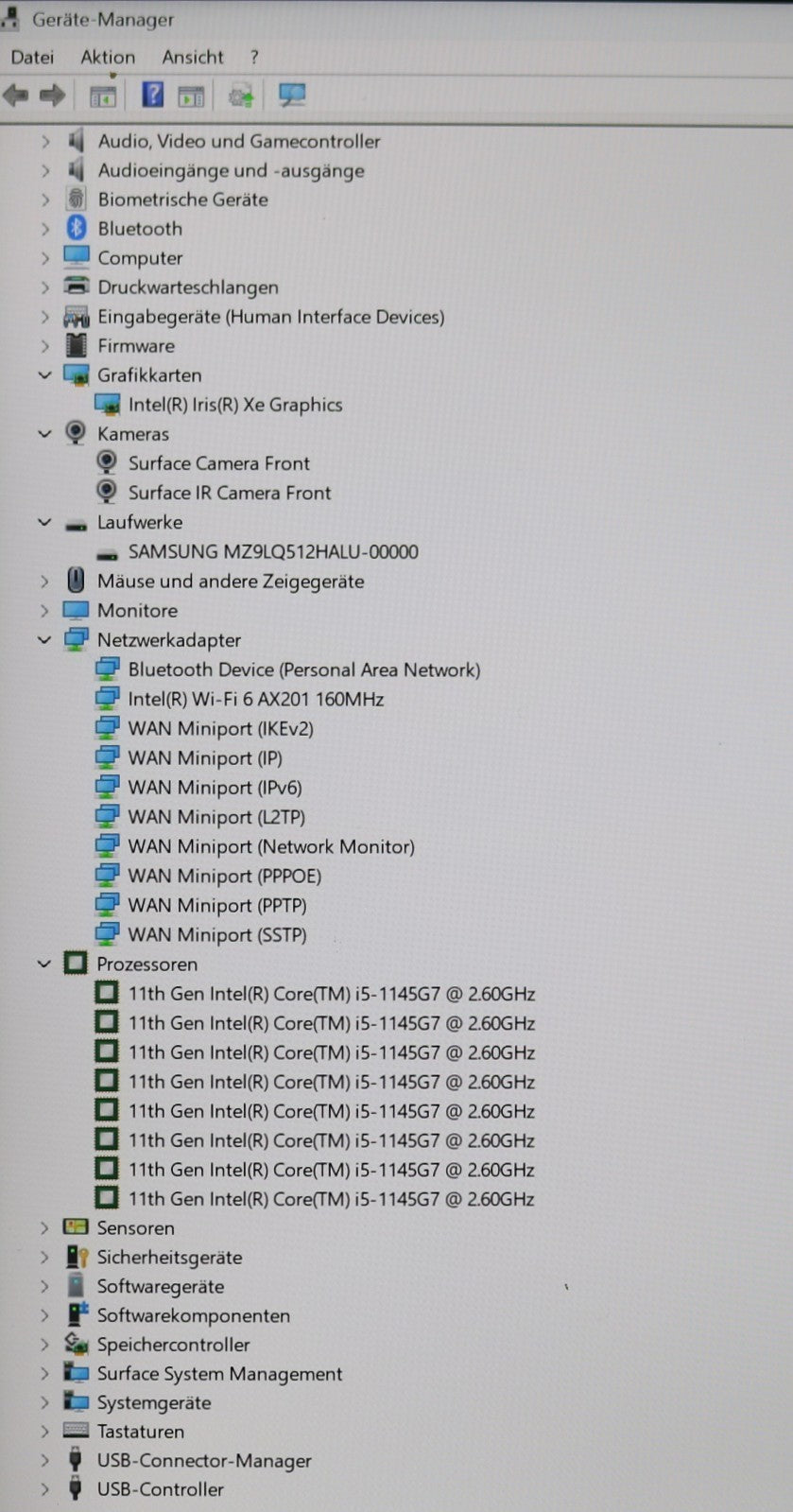 Microsoft Surface Laptop 4 i5-1145G7 16GB RAM 512GB SSD  Win11 Model 1951 #1