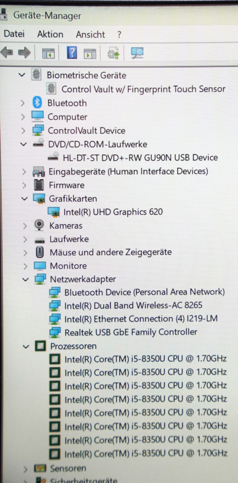 Dell Latitude 5424 Rugged i5-8350U 16GB RAM 1TB SSD FullHD Intel UHD 620