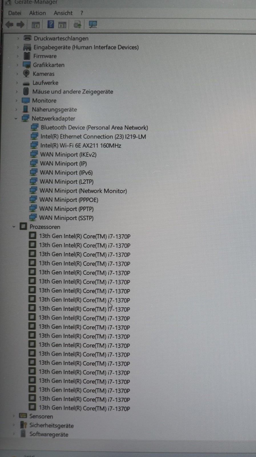 Lenovo Thinkpad T16 Gen2 i7-1370P 32GB RAM 1TB SSD FullHD GARANTIE Win11 #AUG27