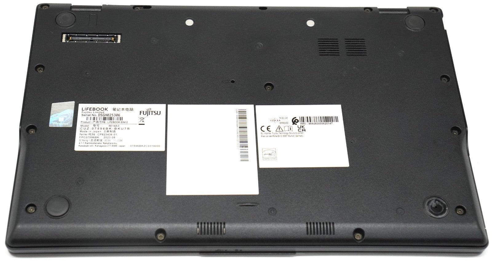 Fujitsu Lifebook E5412  i5-1235U 16 GB RAM 512 GB SSD NVMe 14″ Full HD Win11 #F1