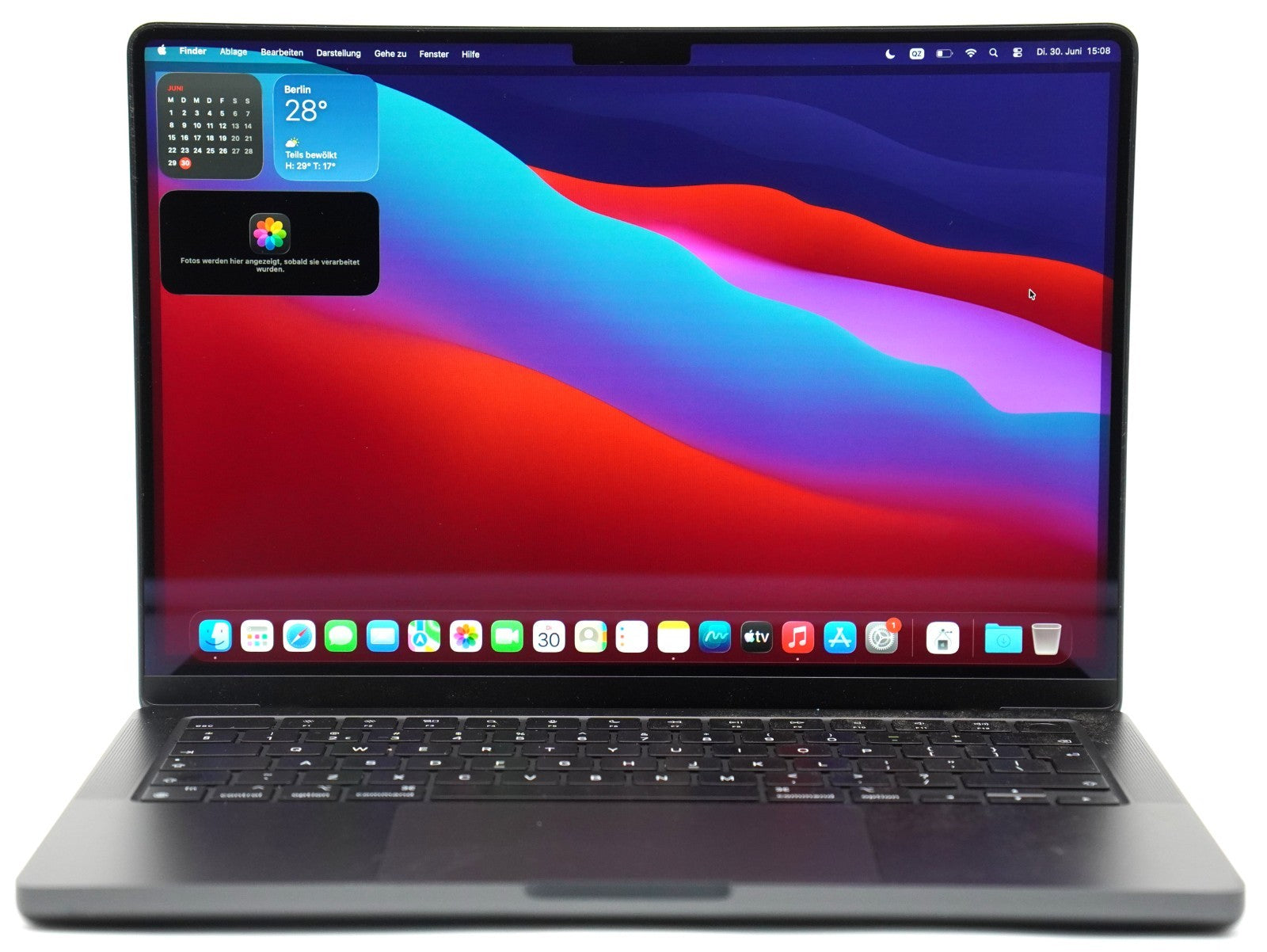 MacBook Pro 14" 2023 M3 Pro Chip 18GB RAM 512GB SSD QWERTY 100% Kapazität #18