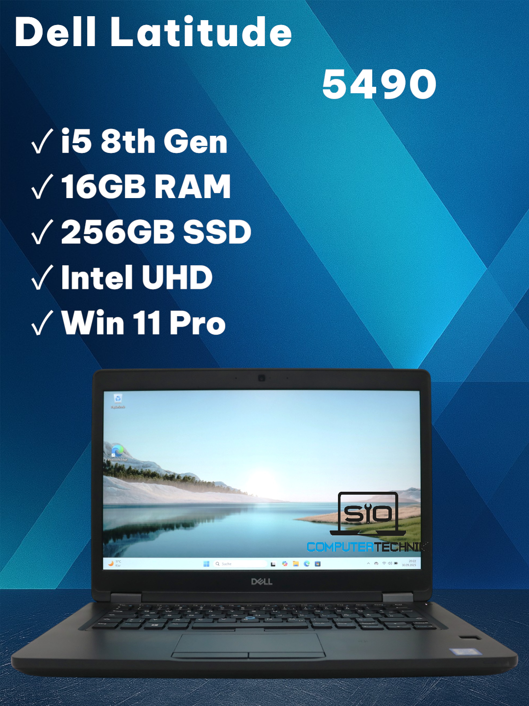 Dell Latitude 5490 i5-8350u 16GB RAM 256GB SSD 14 FullHD IPS Backlight LTE