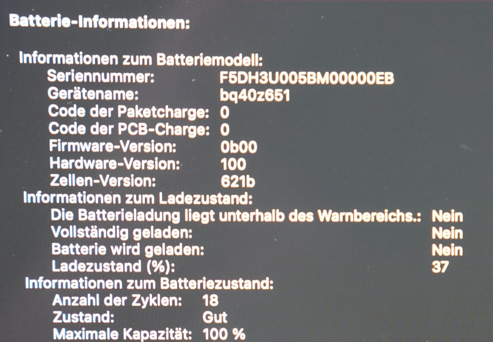 MacBook Pro 14" 2023 M3 Pro Chip 18GB RAM 512GB SSD QWERTY 100% Kapazität #18