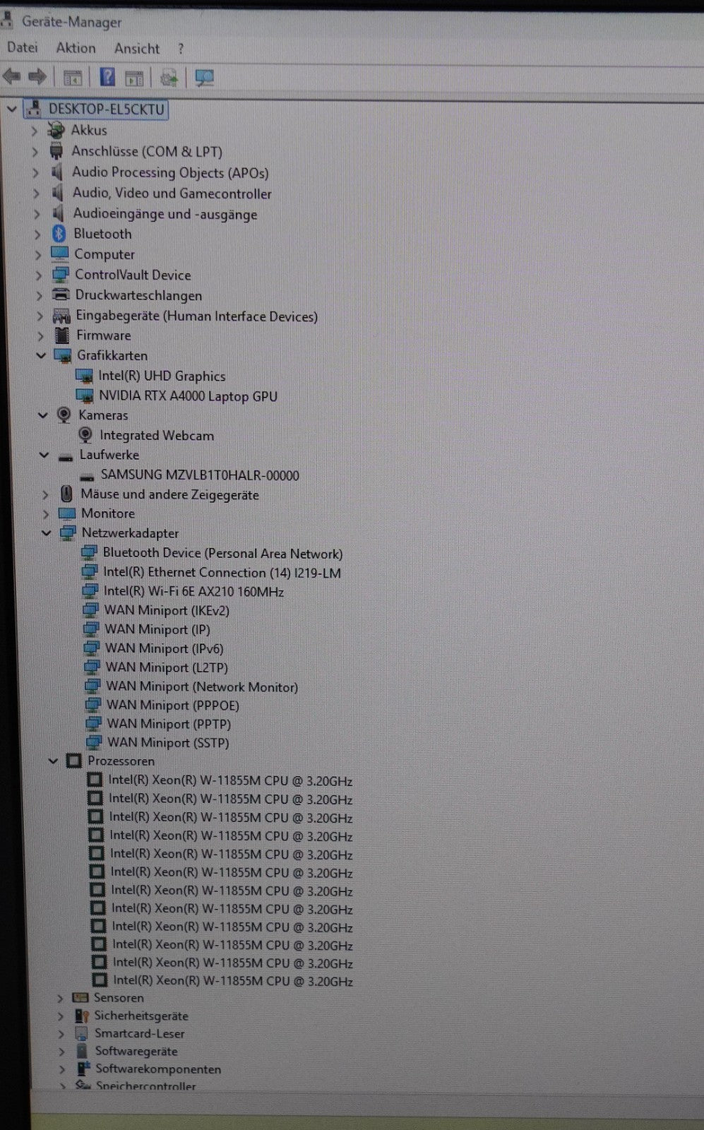 Dell Precision 7760 – Intel Xeon W-11855M | 64GB RAM | 1TB SSD | NVIDIA RTX A400