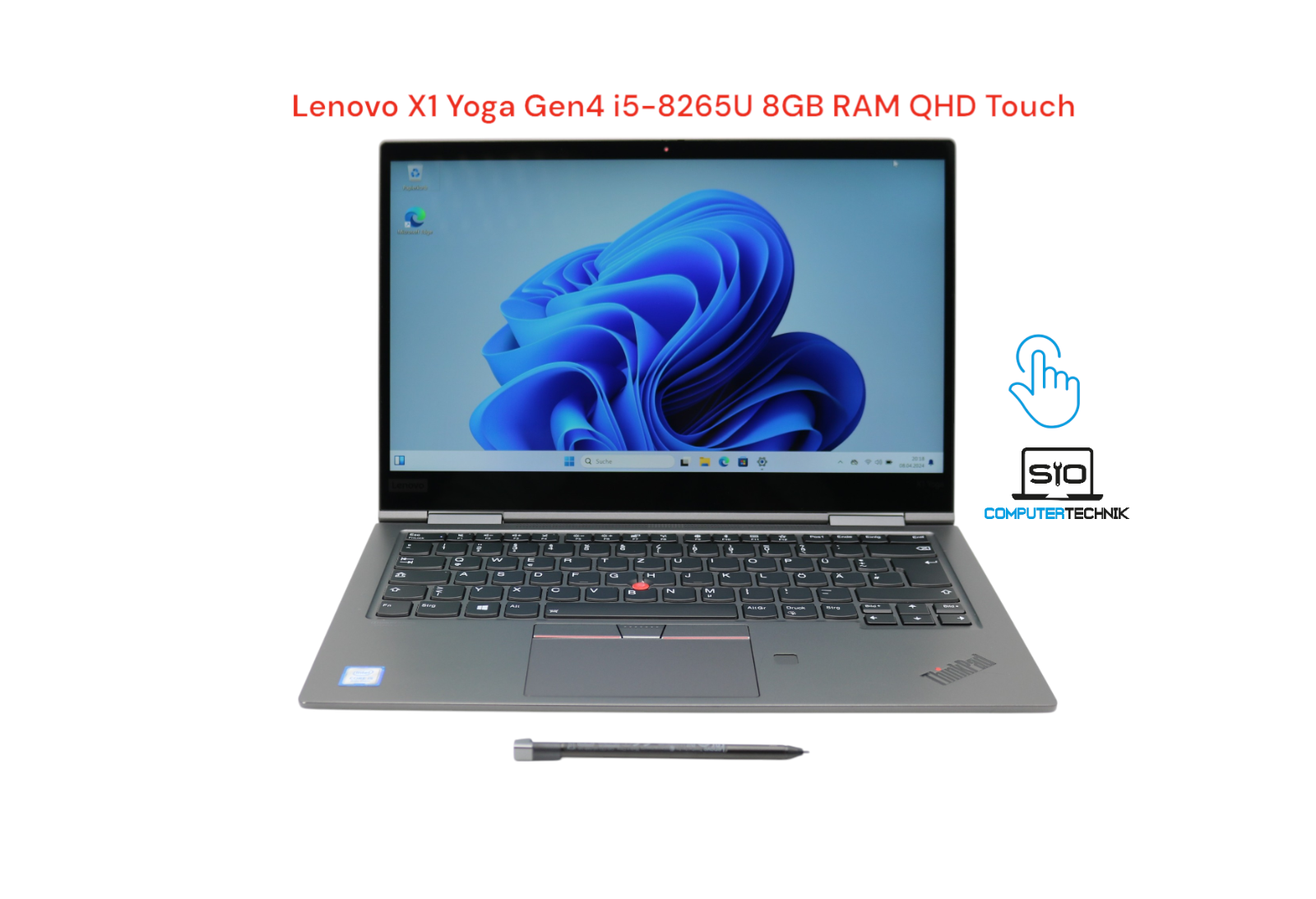 Lenovo Thinkpad X1 Yoga Gen 4 i5-8265U 8GB RAM 256GB SSD Touch mit Stift