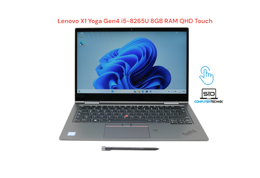 Lenovo Thinkpad X1 Yoga Gen 4 i5-8265U 8GB RAM 256GB SSD Touch mit Stift