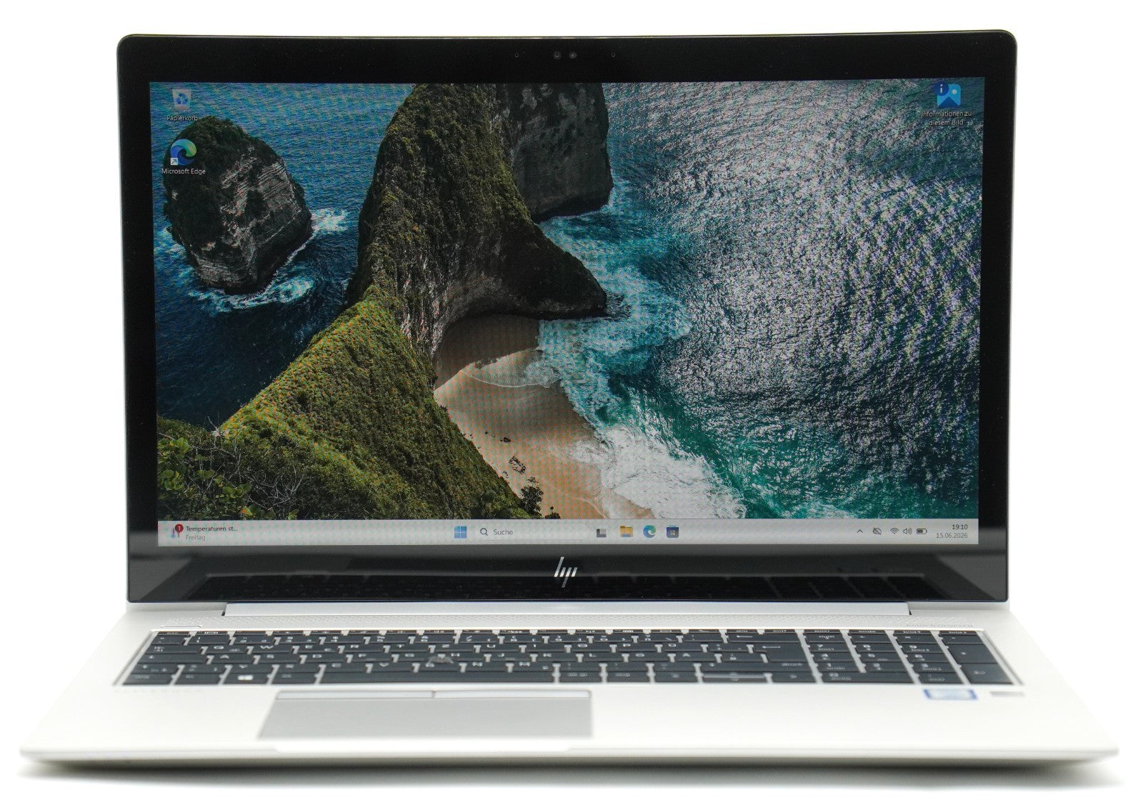 HP Elitebook 850 G5 i5-8350U 16GB RAM 512GB SSD 15,6 FullHD TOUCH Win11