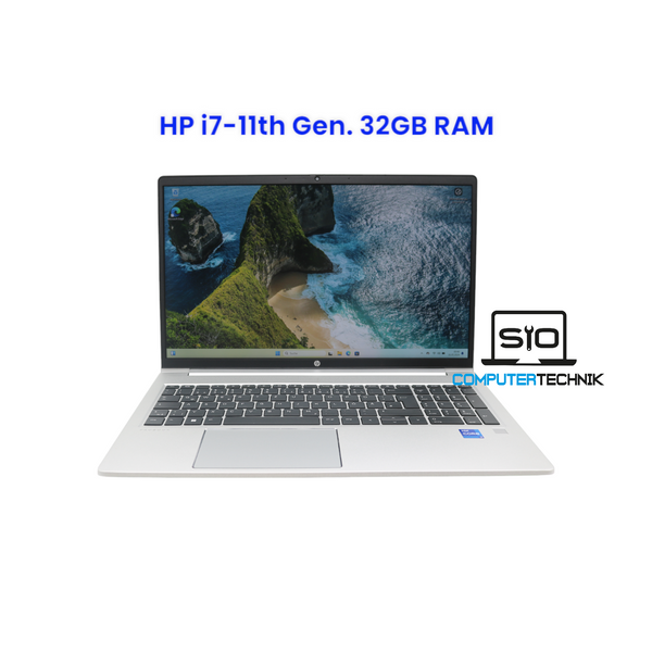 HP Probook 450 G8 i7-1165G7 32GB RAM 512GB SSD WIFI 6 15,6" FullHD SEHR GUT