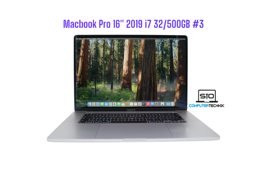 MacBook Pro 2019 16" i7-9th Gen 32GB RAM 512GB SSD AMD Radeon 5300 3072x1920 #3