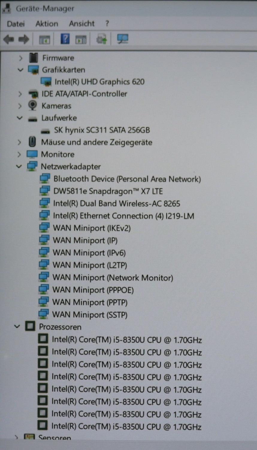 Dell Latitude 5490 i5-8350u 16GB RAM 256GB SSD 14 FullHD IPS Backlight LTE