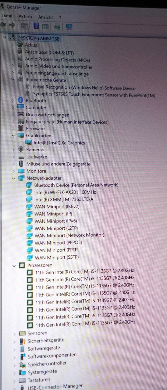 HP Elite x2 G8 Tablet i5-1135G7 16GB RAM 512 GB SSD Intel Iris Xe 13'' FHD Win11