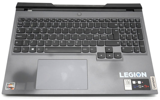Lenovo Legion 5 Pro 16ACH6H Topcase Palmrest QWERTY Tastatur Touchpad