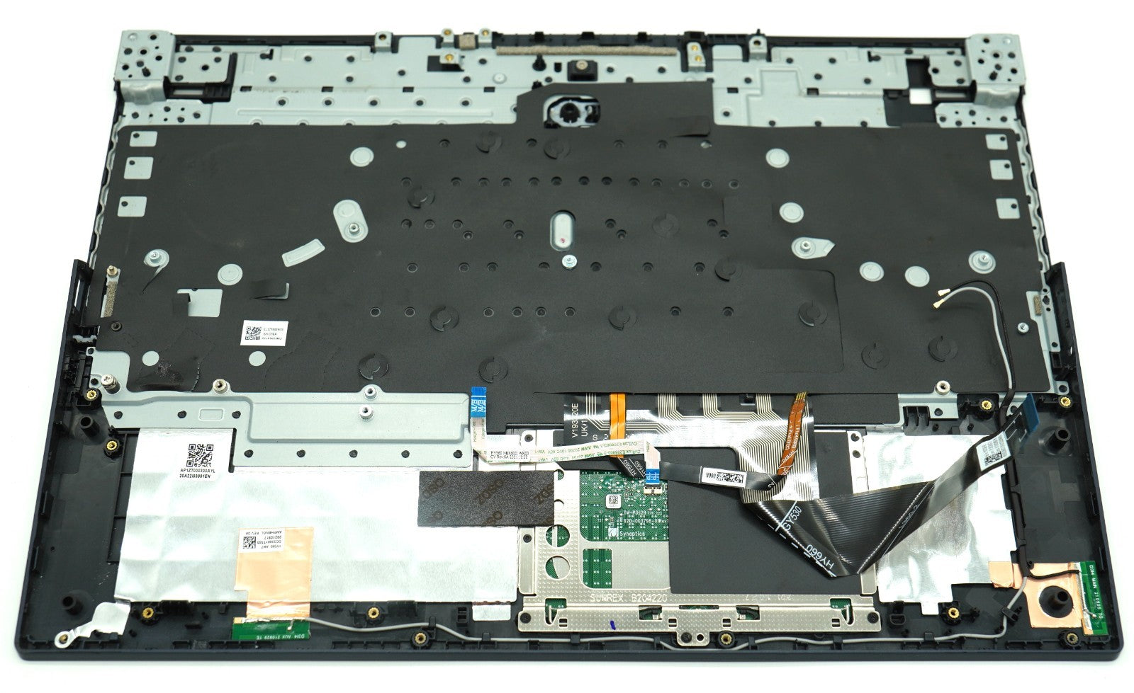 Lenovo Legion 5 15ACH6H Palmrest Tastatur Topcase Touchpad Oberteil QWERTY