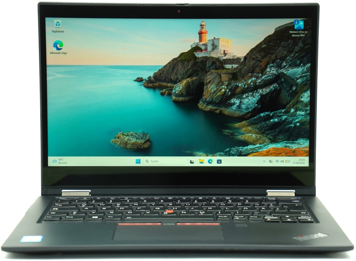 Lenovo ThinkPad X390 Yoga Intel i5-8th 16GB RAM 256GB SSD 13,3" Touch Win11 #U1