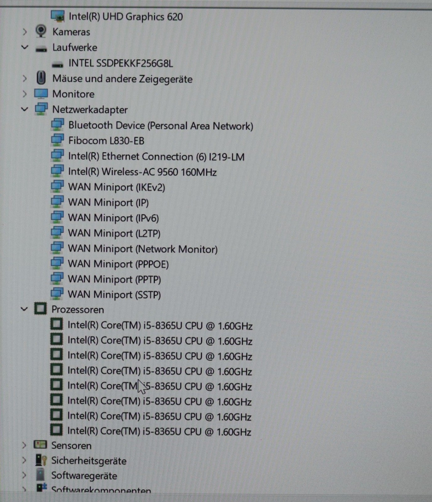 Lenovo ThinkPad X390 Yoga – i5-8365U 16GB RAM 256GB SSD 13,3" FullHD Touch Stift