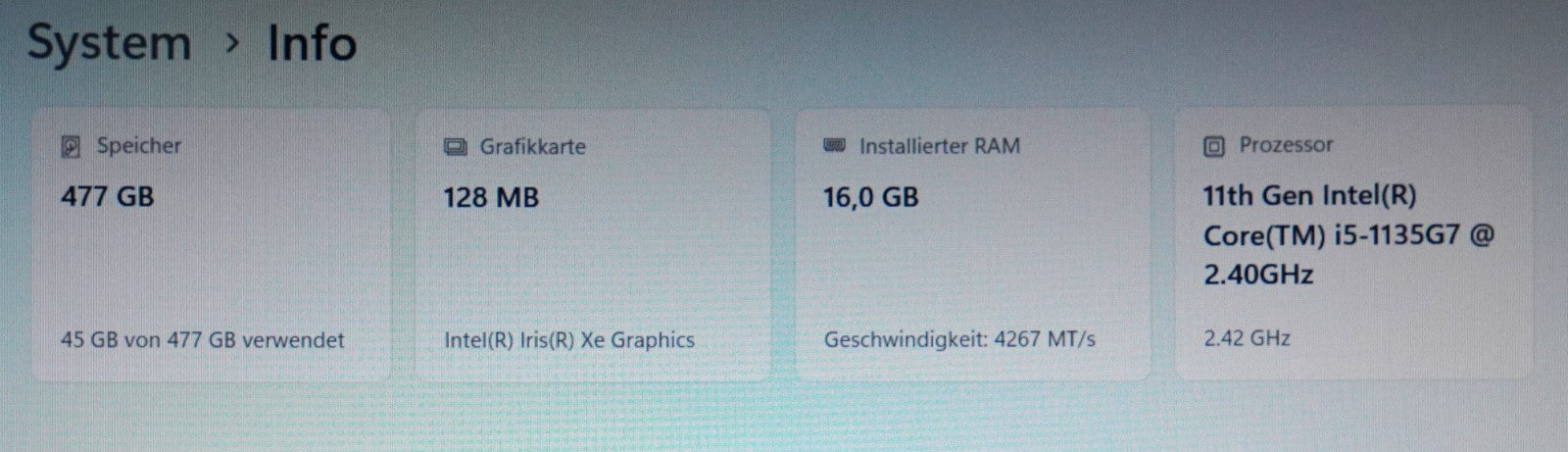 HP Elite x2 G8 Tablet i5-1135G7 16GB RAM 512 GB SSD Intel Iris Xe 13'' FHD Win11