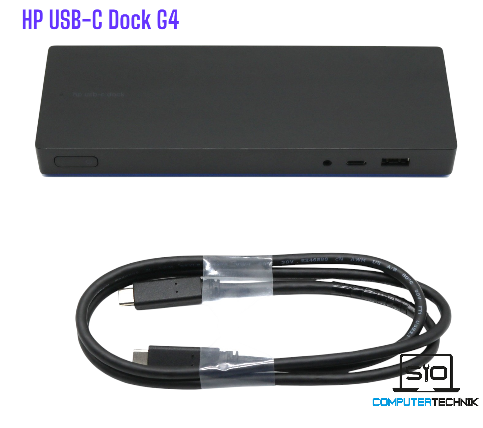 HP USB-C Dock G4 Dockingstation HSTNH-U601  HDMI DP LAN inkl. USB-C Kabel