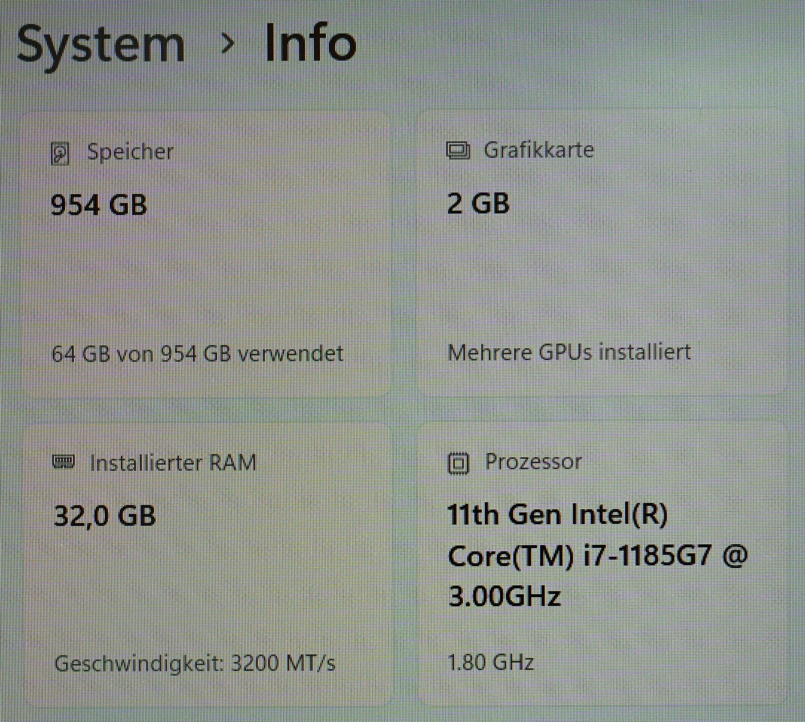 Dell Latitude 5520 i7-11th Gen 32GB RAM 1TB SSD NVMe 15,6 Zoll FullHD MX450