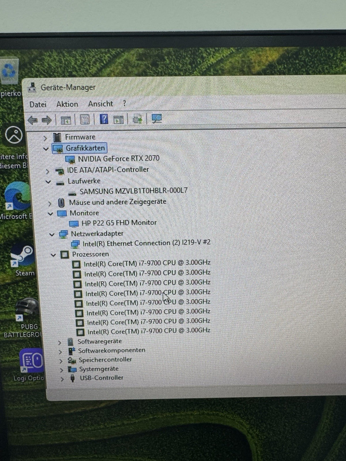 Gaming PC für Einsteiger i7-9700 16GB RAM 1TB SSD NVMe RTX 2070 Win11