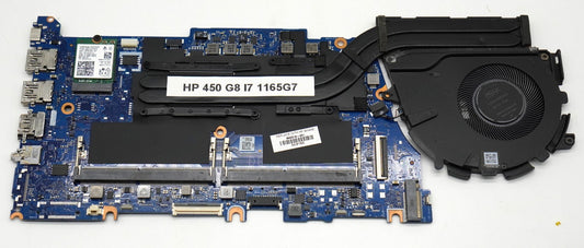 HP ProBook 450 G8 Mainboard i7-1165G7 Intel Iris Xe inkl. Kühler & Lüfter getest