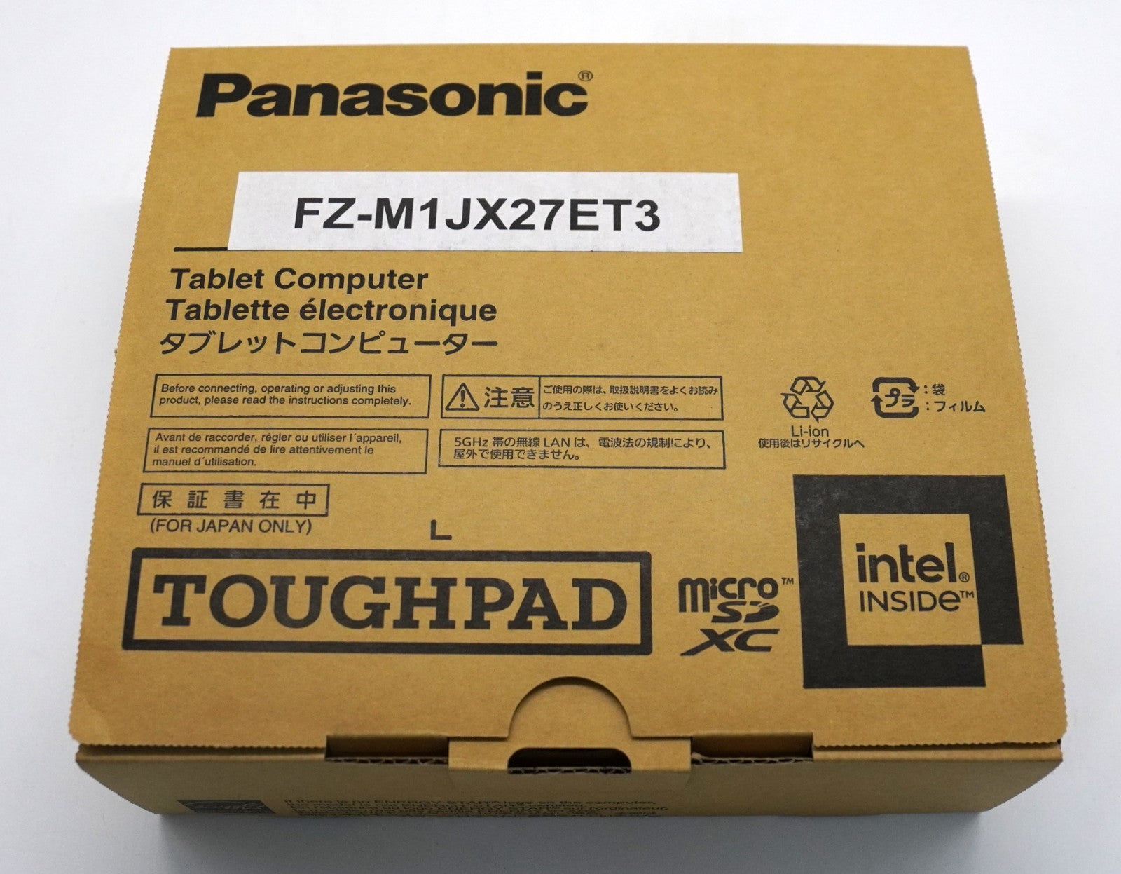 Panasonic Toughpad FZ-M1 MK3 – i5-7Y57 | 8GB RAM | 256GB SSD | NEU & OVP