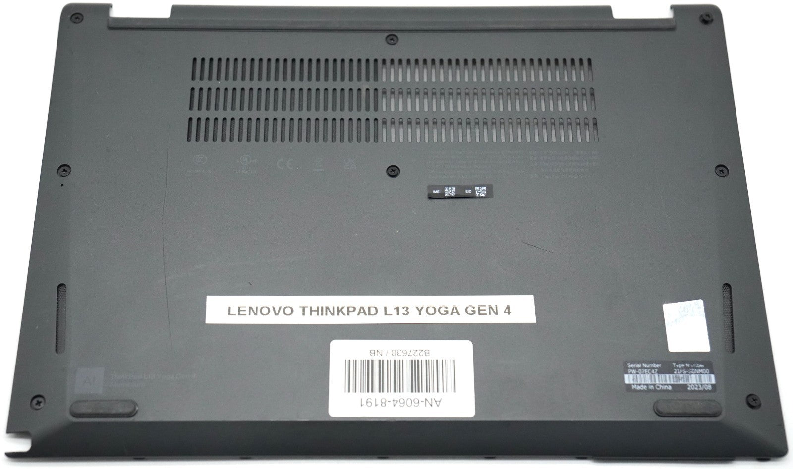 Original Lenovo ThinkPad L13 Yoga Gen 4 Bottom Case Untergehäuse Bodenplatte