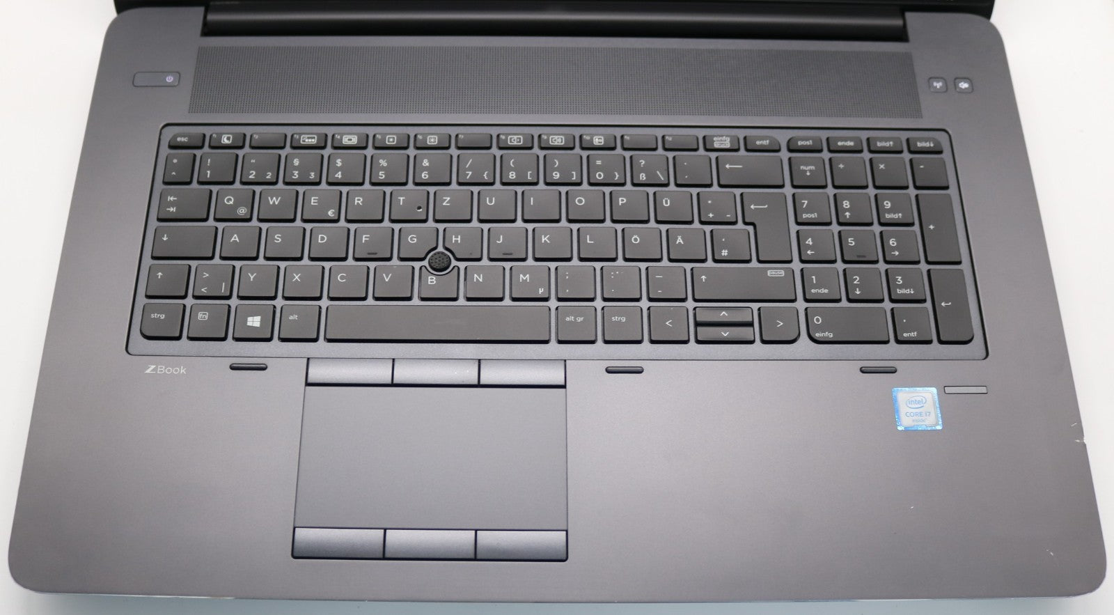 HP Zbook 17 G3 i7-6820HQ 32GB RAM 512GB SSD NVIDIA Quadro M3000M 17" FullHD