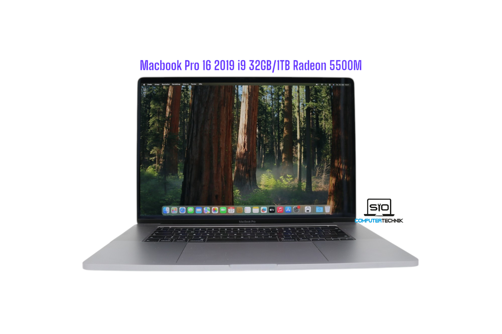 MacBook Pro 2019 16,1" i9-9th Gen. 32GB RAM 1TB SSD AMD Radeon 5500M GPU