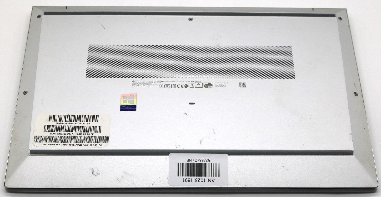 HP Elitebook 855 G7 AMD Ryzen 7 PRO 4750U 16GB RAM 512GB SSD 15,6 FullHD Win11