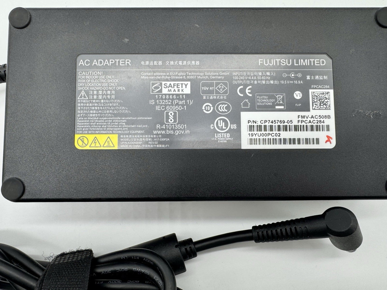 Original Fujitsu 330W Netzteil für Workstations Celsius H780 H7510 FPCAC284