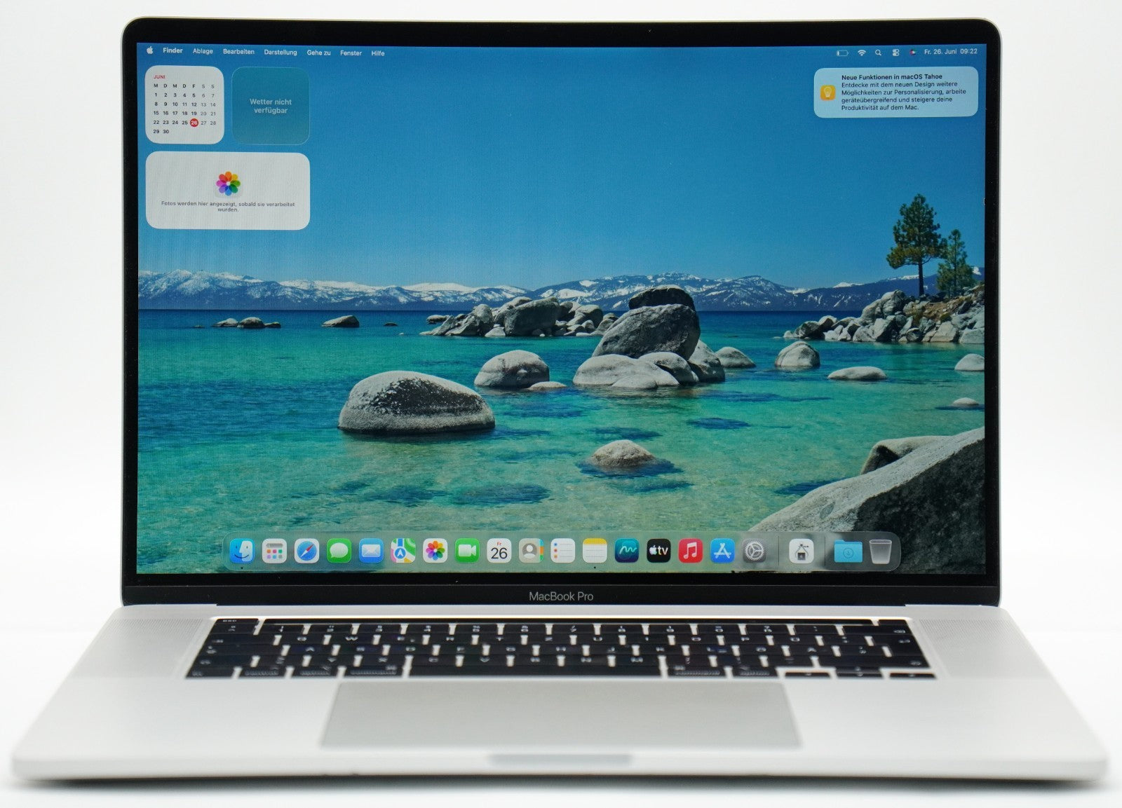 MacBook Pro 16" 2019 Intel Core i9 32GB RAM 1TB SSD Intel UHD 630 OS Tahoe #350