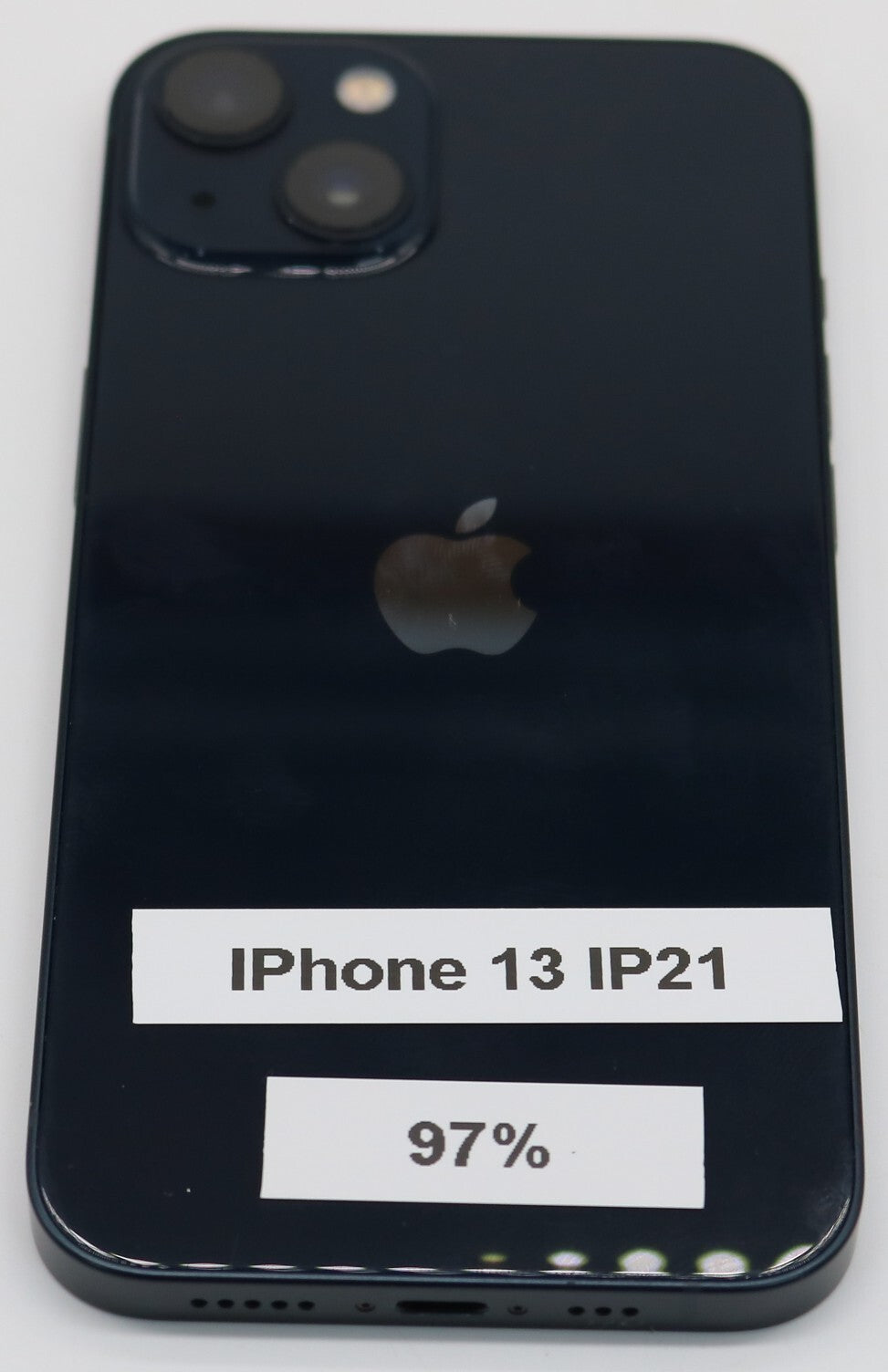Iphone 13 MNGK3ZD/A 128GB Speicher Black GUT 86-97% AKKU ohne Zubehör OVP #IP21