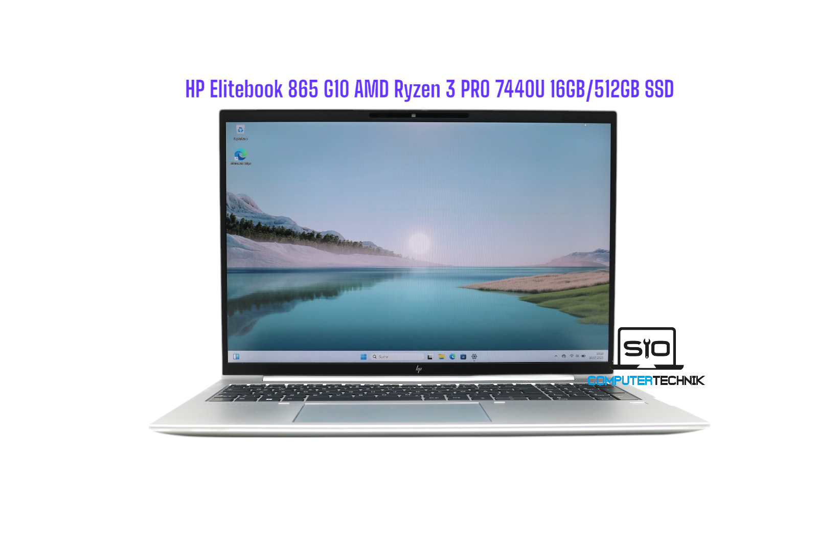 HP Elitebook 865 G10 AMD Ryzen 3 PRO 7440U 16GB RAM 512GB SSD 16 FullHD Win11