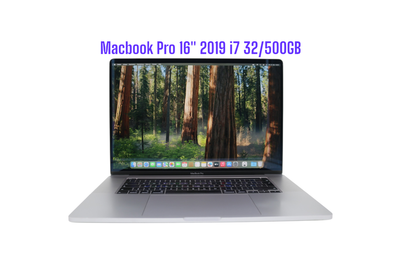 MacBook Pro 2019 16" i7-9th Gen 32GB RAM 512GB SSD AMD Radeon 5300  #200