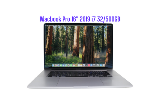 MacBook Pro 2019 16" i7-9th Gen 32GB RAM 512GB SSD AMD Radeon 5300  #200