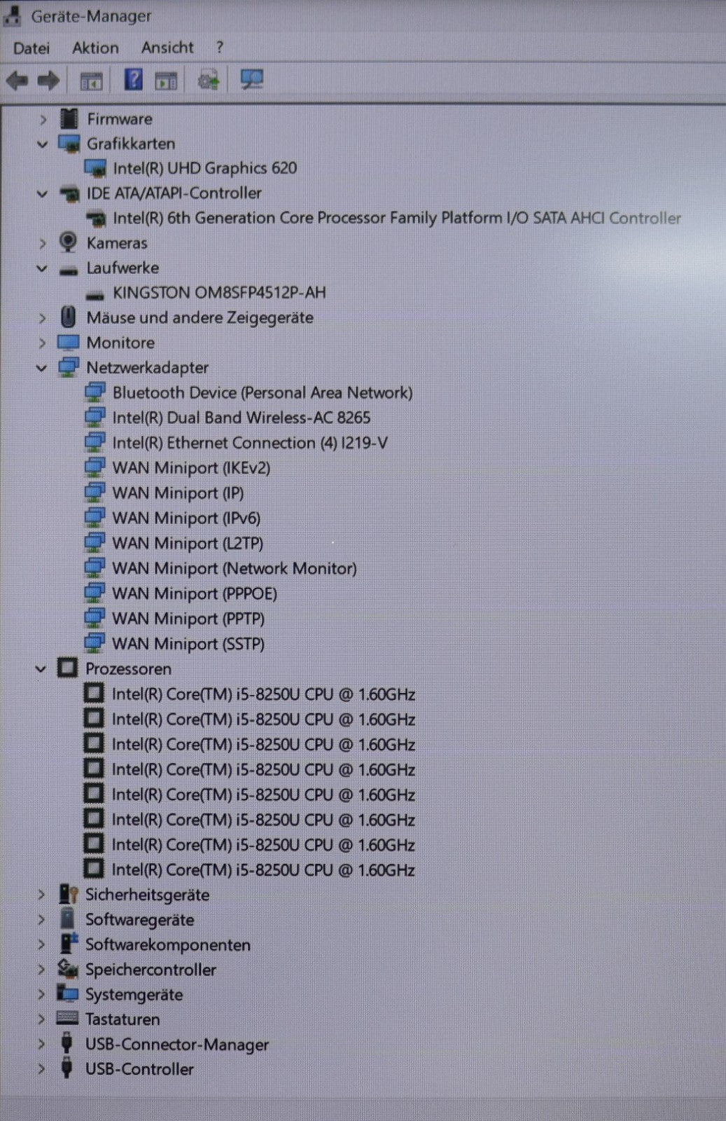 HP Probook 650 G4 i5-8265u 16GB RAM 512GB SSD FHD NVMe 15,6 FullHD IPS