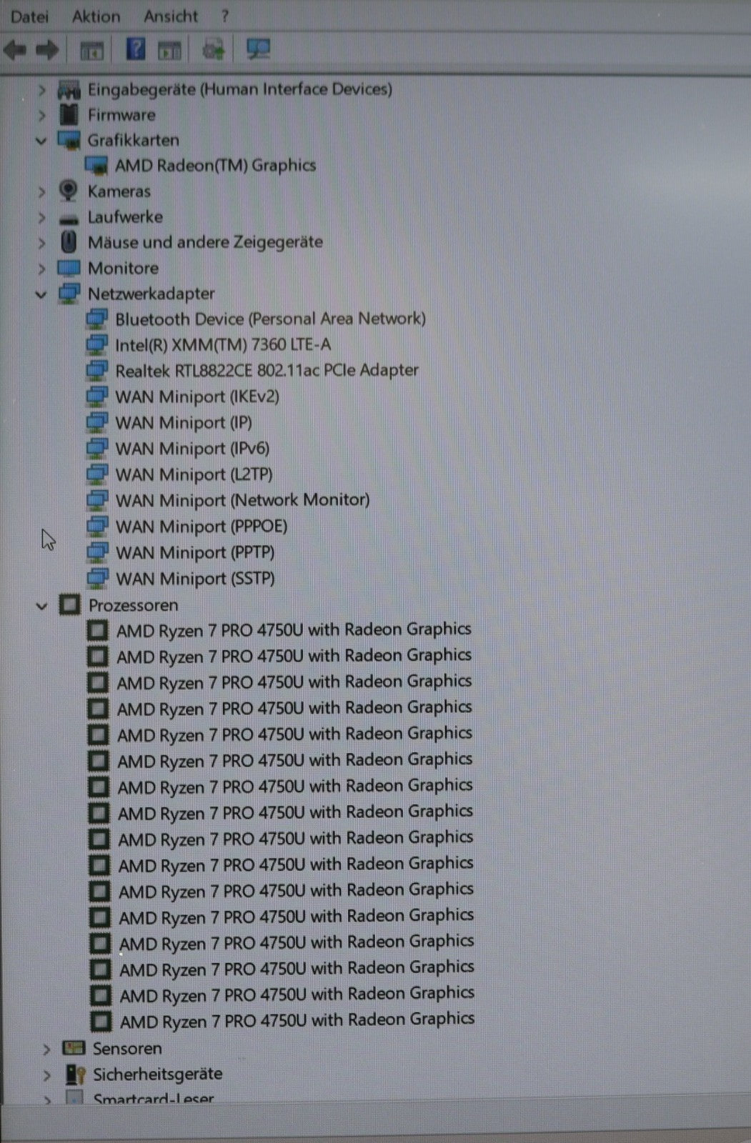 HP Elitebook 855 G7 AMD Ryzen 7 PRO 4750U 16GB RAM 512GB SSD 15,6 FullHD Win11