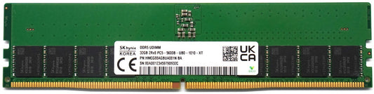32GB DDR5 Desktop RAM – SK hynix HMCG88AGBUA081N | 5600MHz | UDIMM | 2Rx8