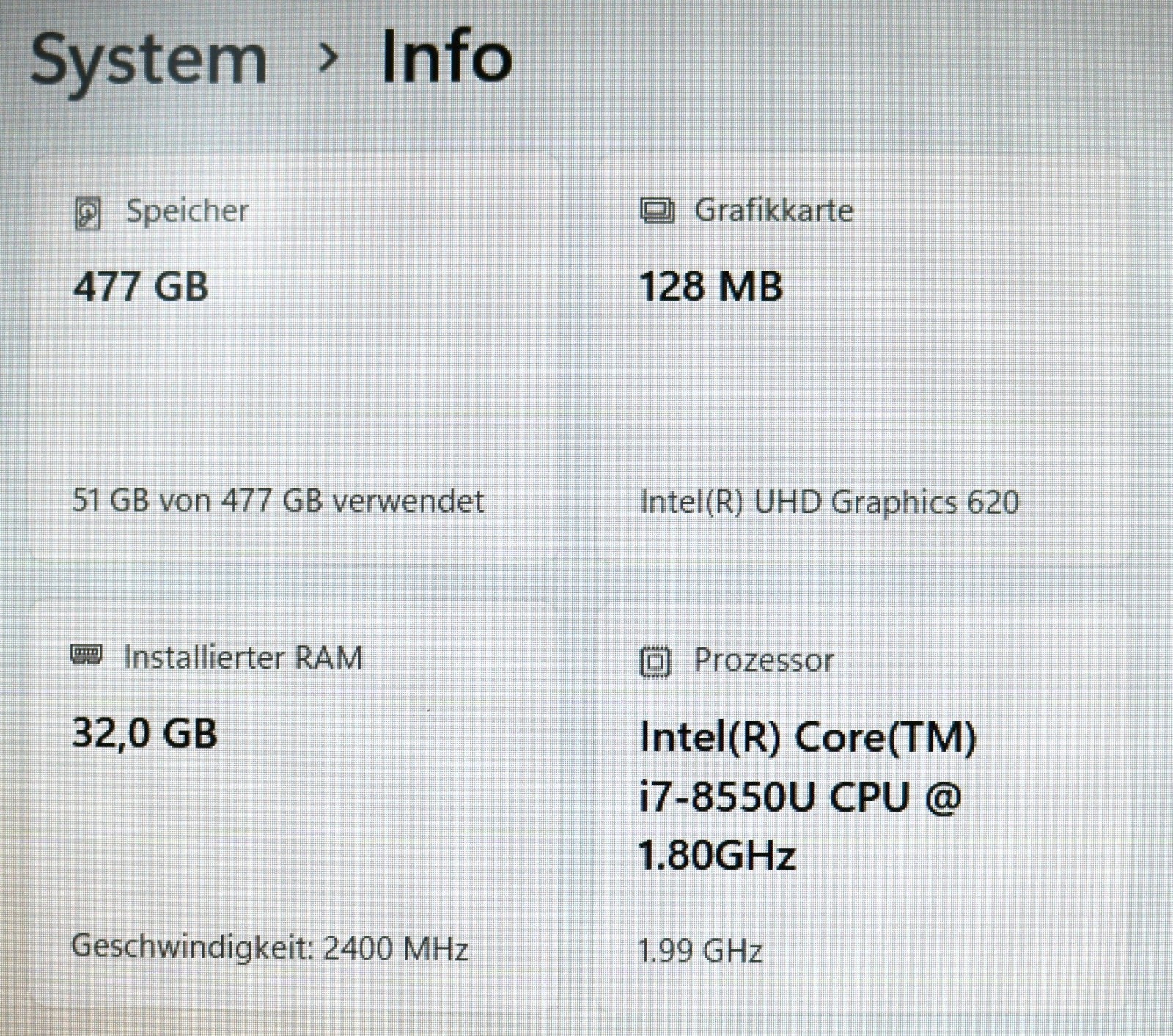 Lenovo ThinkPad T580 i7-8650U 32GB RAM 512GB SSD 15,6 FullHD  zwei Akkus Win11