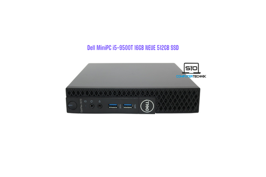 Dell Optiplex 3070 Mini Tiny PC i5-9500T 16GB RAM NEUE 512GB SSD Windows 11