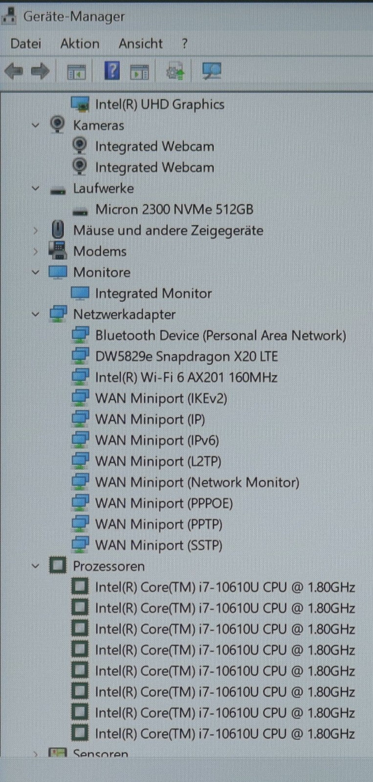 Dell Latitude 7410 i7-10610u Quad Core 32GB RAM 512GB SSD 14" FHD QWERTY